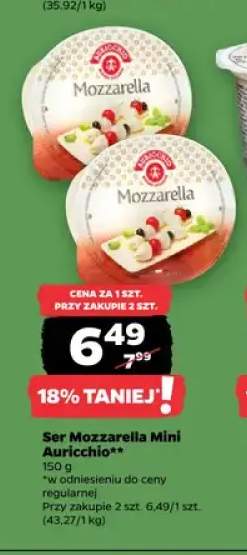 Ser Mozzarella Mini Auricchio