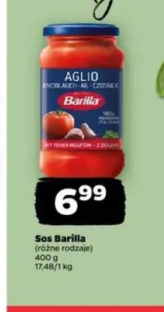 Sos pomidorowy Barilla Aglio