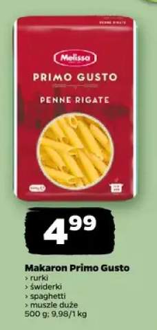 Makaron Primo Gusto rurki +3 warianty