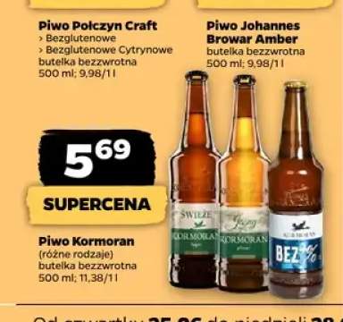 Piwo Kormoran Świeże +2 warianty