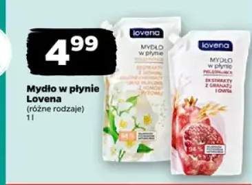 Mydło w płynie Lovena granat +1 wariant
