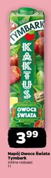 Napój Owoce Świata Tymbark Kaktus