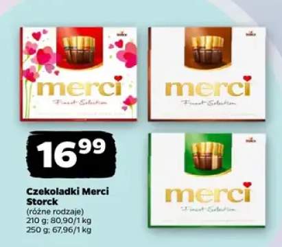 Czekoladki Merci Storck