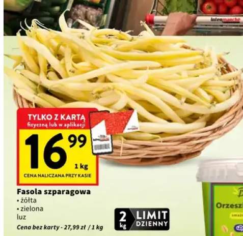 Fasola szparagowa żółta +1 wariant