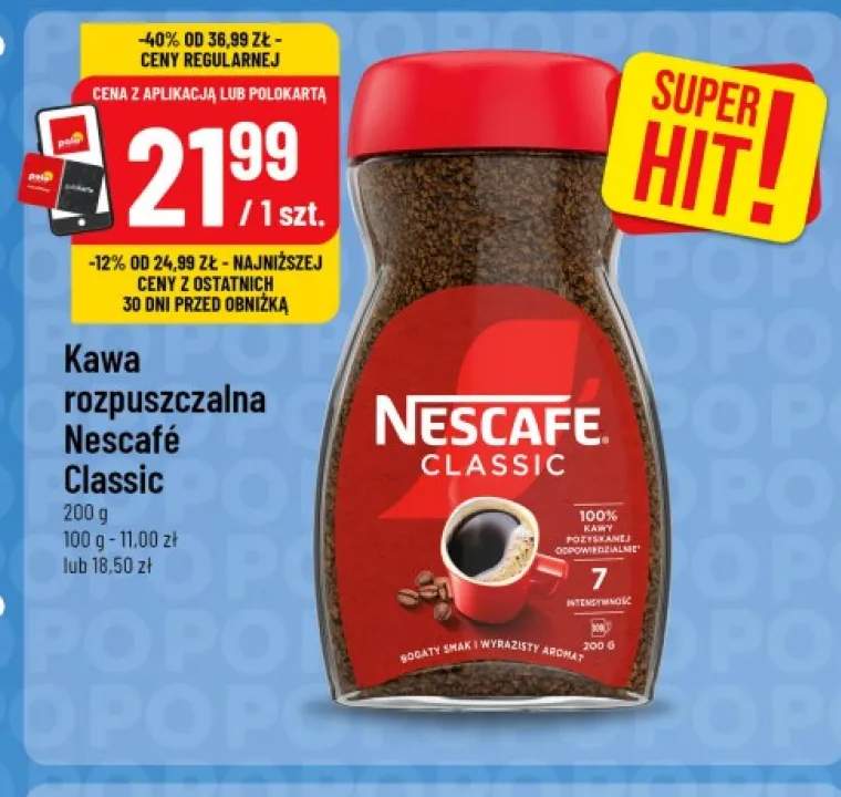 Kawa rozpuszczalna Nescafé Classic