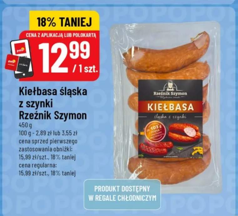Kiełbasa śląska z szynki Rzeźnik Szymon