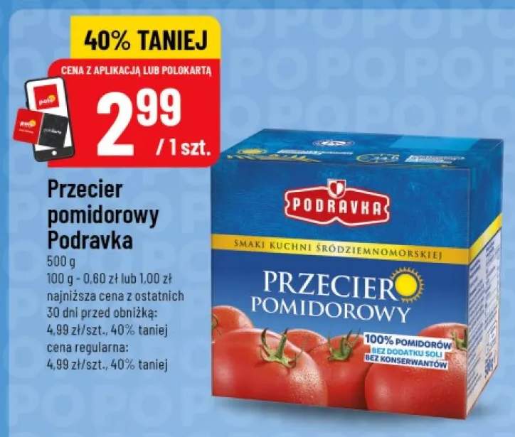 Przecier pomidorowy Podravka
