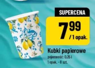 Kubki papierowe 0,25 l