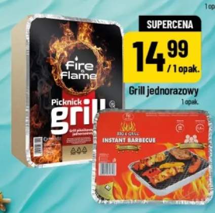 Grill jednorazowy Fire & Flame