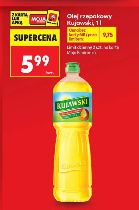 Olej rzepakowy Kujawski