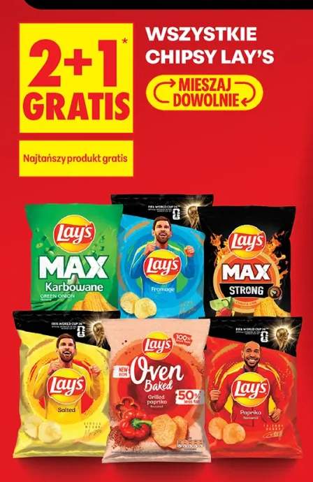 Chipsy Lay's +6 wariantów