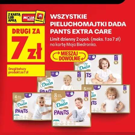 Pieluchomajtki Dada Pants Extra Care +3 warianty