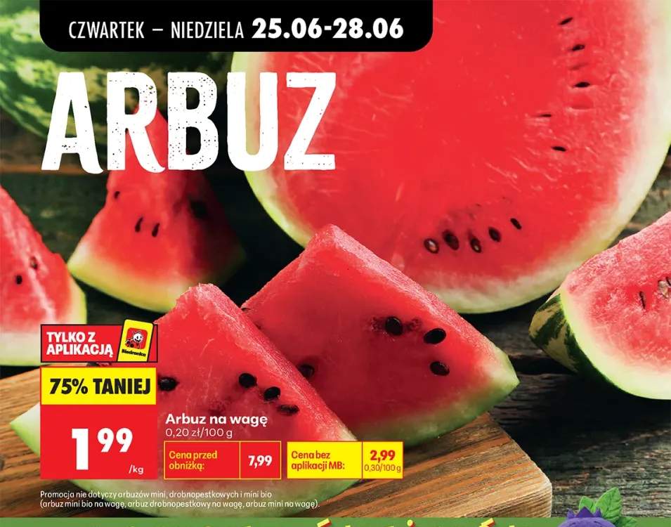 Arbuz na wagę