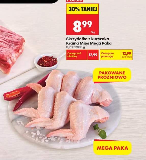 Skrzydełka z kurczaka Kraina Mięs Mega Paka