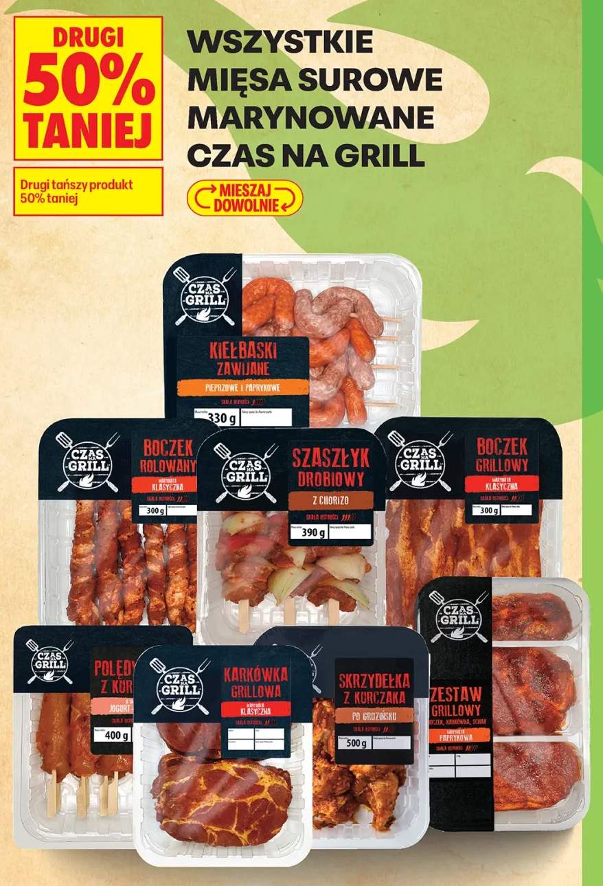 Mięsa surowe marynowane Czas na Grill +8 wariantów