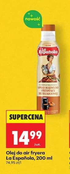Olej do air fryera La Española