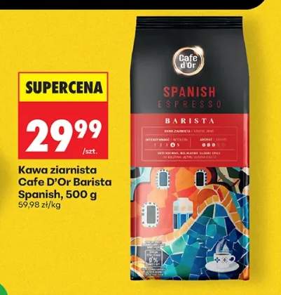 Kawa ziarnista Cafe D'Or Barista Spanish