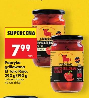 Papryka grillowana w zalewie El Toro Rojo +1 wariant