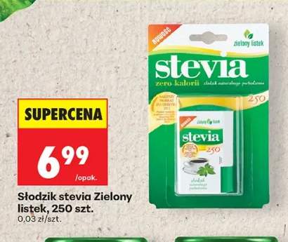 Słodzik stevia Zielony Listek