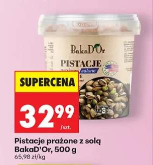 Pistacje prażone z solą BakaD'Or