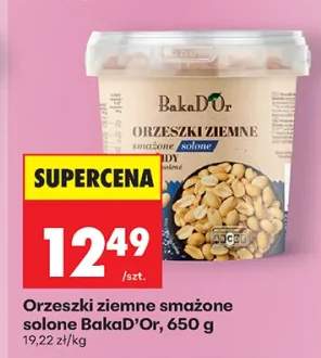 Orzeszki ziemne smażone solone BakaD'Or