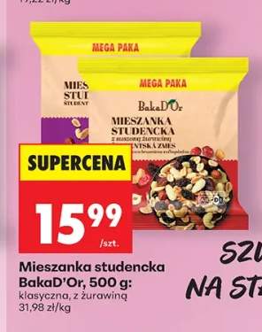 Mieszanka studencka BakaD'Or klasyczna +1 wariant