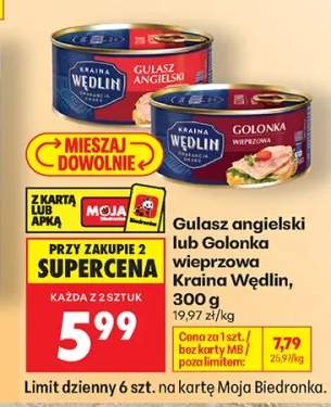 Golonka wieprzowa Kraina Wędlin +1 wariant