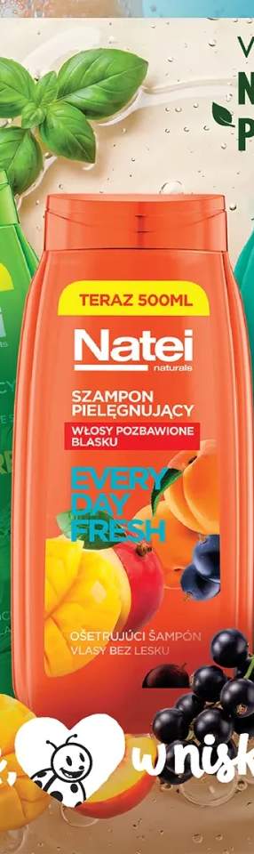 Szampon do włosów Natei Naturals Every Day Fresh