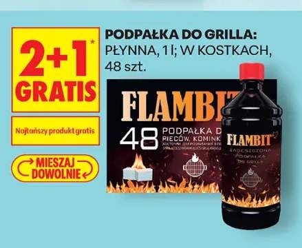 Podpałka do grilla płynna Flambit +1 wariant