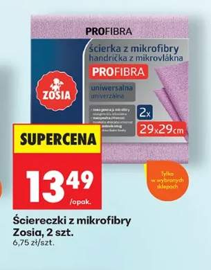 Ściereczki z mikrofibry Zosia