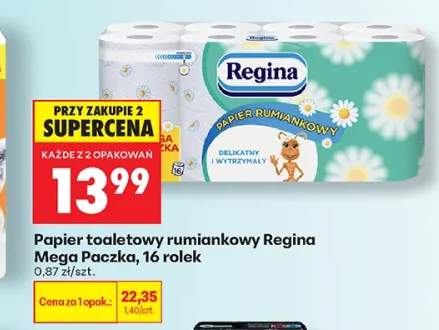 Papier toaletowy rumiankowy Regina Mega Paczka