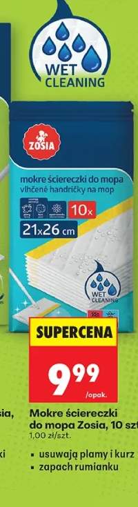 Mokre ściereczki do mopa Zosia
