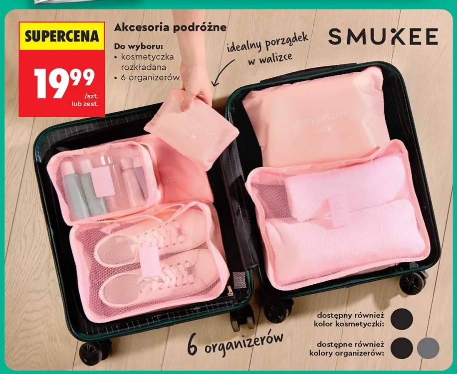 Kosmetyczka rozkładana Smukee +1 wariant