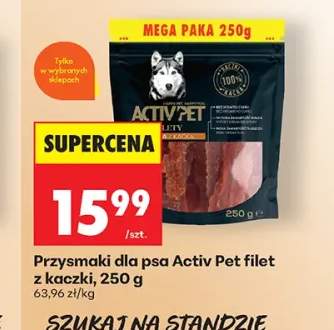 Przysmak dla psa Activ'Pet filet z kaczki