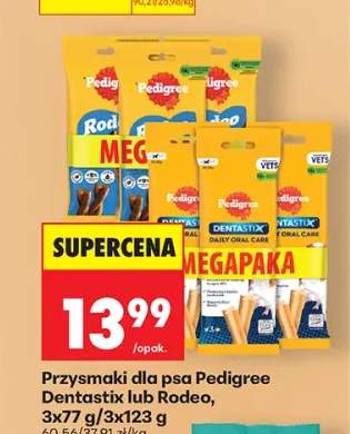 Przysmak dla psa Pedigree Dentastix +1 wariant