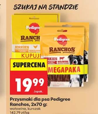 Przysmak dla psa Pedigree Ranchos wołowina +1 wariant