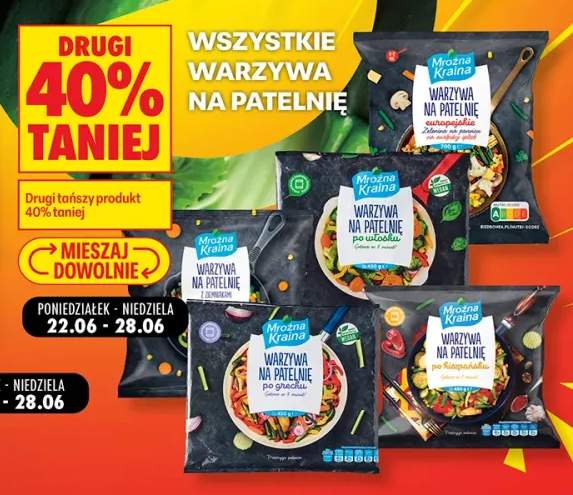 Warzywa na patelnię po grecku Mroźna Kraina +5 wariantów