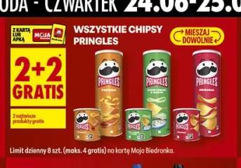 Chipsy Pringles Original +3 warianty