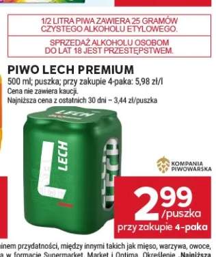 Piwo Lech Premium 4-pak