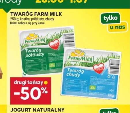 Twaróg chudy Farm Milk +1 wariant
