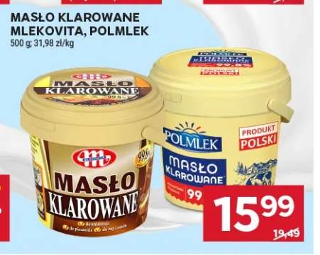 Masło klarowane Mlekovita +1 wariant