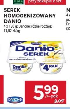 Serek homogenizowany Danio 4-pak