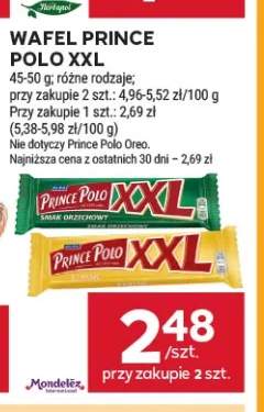 Wafel Prince Polo XXL klasyczny +1 wariant