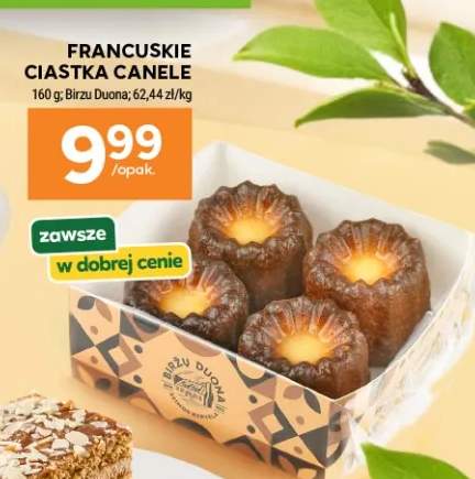 Francuskie ciastka canele Birzu Duona