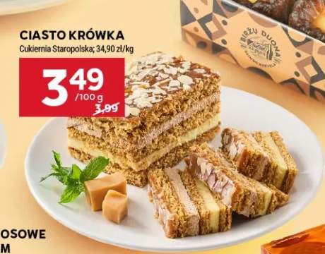 Ciasto krówka Cukiernia Staropolska