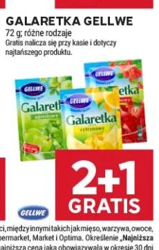 Galaretka truskawkowa Gellwe +2 warianty