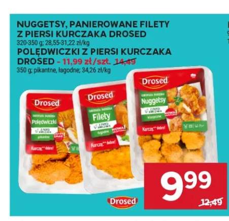 Nuggetsy z piersi kurczaka Drosed +3 warianty