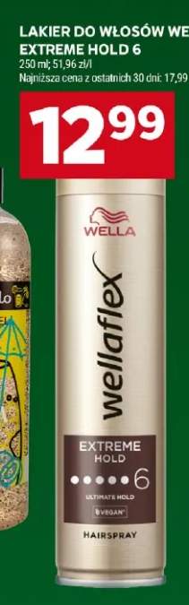 Lakier do włosów Wellaflex Extreme Hold 6