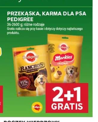 Przekąska dla psa Pedigree Ranchos +1 wariant
