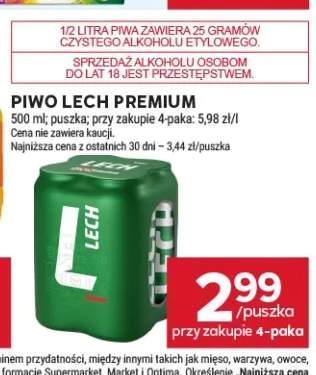 Piwo Lech Premium 4-pak